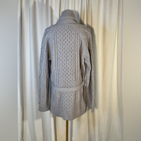 Aritzia Heritage Knit Merino Wool Open-Front Cardigan | L NWT - Picture 10 of 15